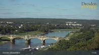 Archived image Webcam Dresden - View of the Old Town 16:00