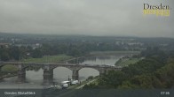 Archiv Foto Webcam Dresden Terrassenufer - Blick auf die Altstadt 04:00