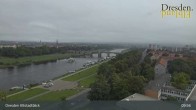 Archiv Foto Webcam Dresden Terrassenufer - Blick auf die Altstadt 07:00