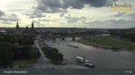 Archiv Foto Webcam Dresden Terrassenufer - Blick auf die Altstadt 16:00