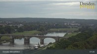Archiv Foto Webcam Dresden Terrassenufer - Blick auf die Altstadt 06:00