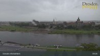 Archiv Foto Webcam Dresden Terrassenufer - Blick auf die Altstadt 08:00