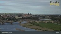 Archiv Foto Webcam Dresden Terrassenufer - Blick auf die Altstadt 09:00