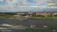 Archiv Foto Webcam Dresden Terrassenufer - Blick auf die Altstadt 12:00