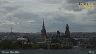 Archiv Foto Webcam Dresden Terrassenufer - Blick auf die Altstadt 15:00
