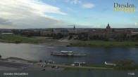 Archiv Foto Webcam Dresden Terrassenufer - Blick auf die Altstadt 16:00