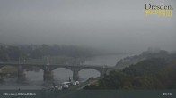 Archiv Foto Webcam Dresden Terrassenufer - Blick auf die Altstadt 09:00