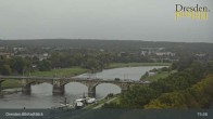 Archiv Foto Webcam Dresden Terrassenufer - Blick auf die Altstadt 14:00