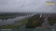 Archiv Foto Webcam Dresden Terrassenufer - Blick auf die Altstadt 07:00