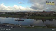 Archived image Webcam Dresden - View of the Old Town 08:00