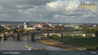Archived image Webcam Dresden - View of the Old Town 10:00