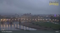 Archiv Foto Webcam Dresden Terrassenufer - Blick auf die Altstadt 02:00