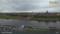 Archiv Foto Webcam Dresden Terrassenufer - Blick auf die Altstadt 14:00