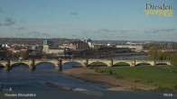 Archived image Webcam Dresden - View of the Old Town 08:00
