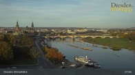 Archiv Foto Webcam Dresden Terrassenufer - Blick auf die Altstadt 07:00