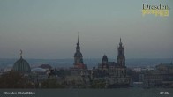 Archived image Webcam Dresden - View of the Old Town 07:00