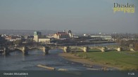 Archived image Webcam Dresden - View of the Old Town 10:00