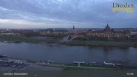 Archived image Webcam Dresden - View of the Old Town 18:00