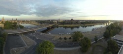 Archived image Webcam Dresden - Panoramic view of the city 00:00