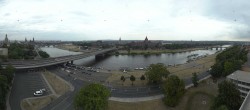 Archived image Webcam Dresden - Panoramic view of the city 04:00