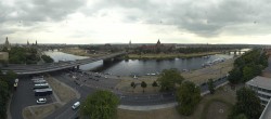 Archived image Webcam Dresden - Panoramic view of the city 08:00