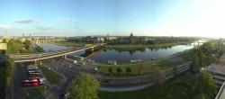 Archived image Webcam Dresden - Panoramic view of the city 05:00