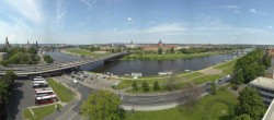 Archived image Webcam Dresden - Panoramic view of the city 11:00