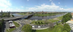 Archived image Webcam Dresden - Panoramic view of the city 13:00