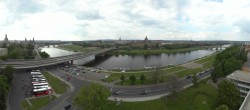 Archived image Webcam Dresden - Panoramic view of the city 15:00