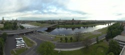 Archived image Webcam Dresden - Panoramic view of the city 05:00