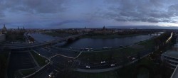 Archiv Foto Webcam Dresden - Elbpanorama 06:00