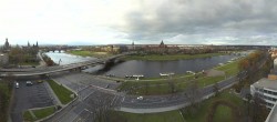 Archiv Foto Webcam Dresden - Elbpanorama 13:00