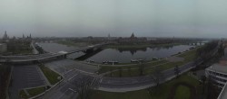 Archived image Webcam Dresden - Panoramic view of the city 07:00