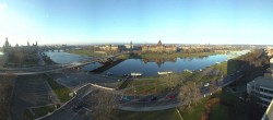 Archived image Webcam Dresden - Panoramic view of the city 13:00