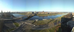 Archived image Webcam Dresden - Panoramic view of the city 13:00