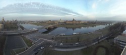 Archived image Webcam Dresden - Panoramic view of the city 07:00