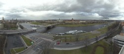 Archiv Foto Webcam Dresden - Elbpanorama 13:00