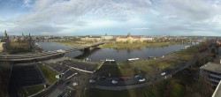 Archived image Webcam Dresden - Panoramic view of the city 09:00