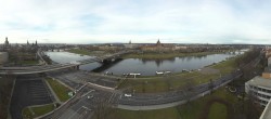 Archived image Webcam Dresden - Panoramic view of the city 11:00