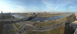 Archiv Foto Webcam Dresden - Elbpanorama 13:00