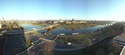 Archiv Foto Webcam Dresden - Elbpanorama 02:00