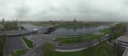 Archived image Webcam Dresden - Panoramic view of the city 09:00