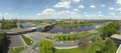 Archiv Foto Webcam Dresden - Elbpanorama 11:00
