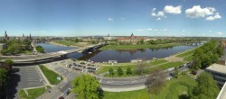 Archiv Foto Webcam Dresden - Elbpanorama 11:00