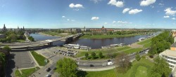 Archiv Foto Webcam Dresden - Elbpanorama 13:00