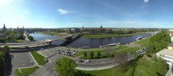 Archiv Foto Webcam Dresden - Elbpanorama 15:00