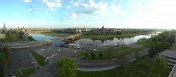 Archiv Foto Webcam Dresden - Elbpanorama 05:00