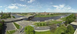 Archiv Foto Webcam Dresden - Elbpanorama 11:00