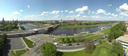 Archiv Foto Webcam Dresden - Elbpanorama 13:00