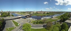 Archiv Foto Webcam Dresden - Elbpanorama 09:00